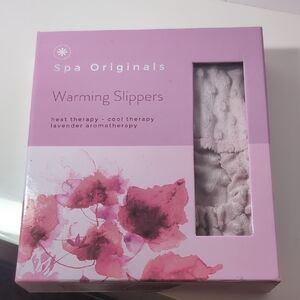 Spa Originals Warming Slippers - Pink